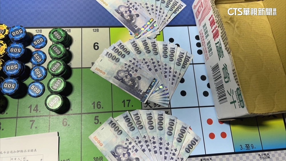 夜市擺攤公然聚賭　攤販落網謊稱「籌碼換飲料」