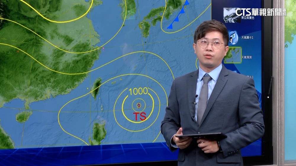 輕颱小犬逼近！不排除最快週二海警　週三影響最劇