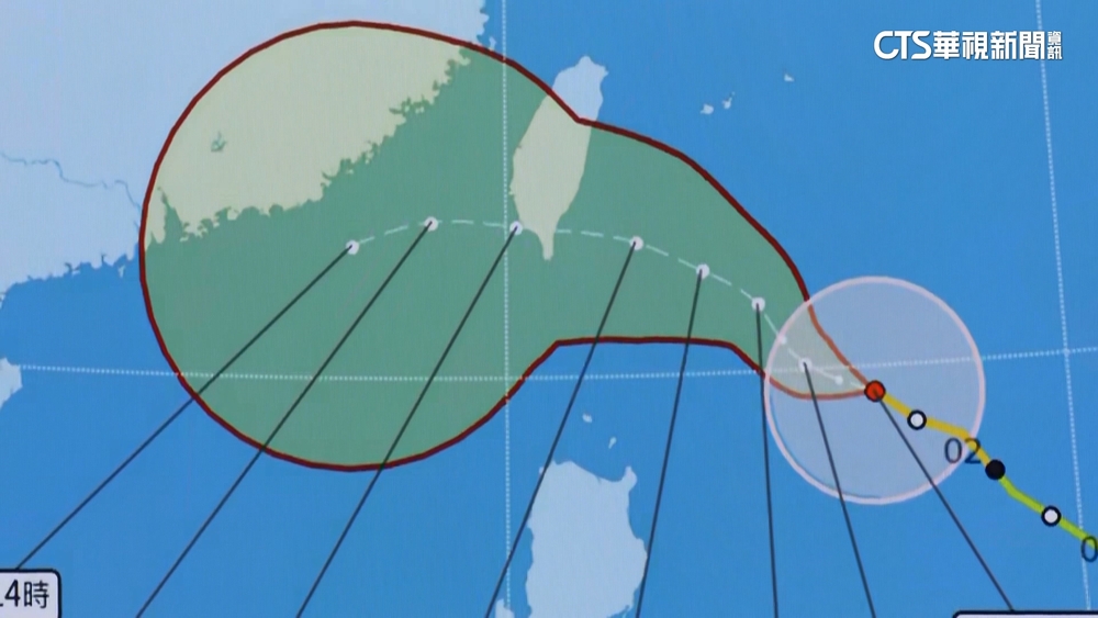 小犬進逼！週三至五影響最劇　估最快23：30發海警