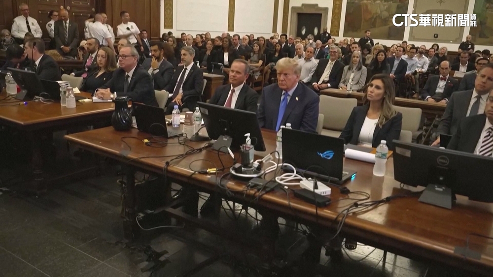 涉嫌為資產灌水　美國前總統川普出庭審訊