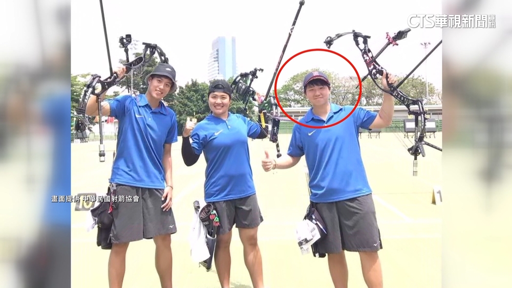 陳怡瑄.張正韋射落哈薩克　複合弓混雙摘銅！