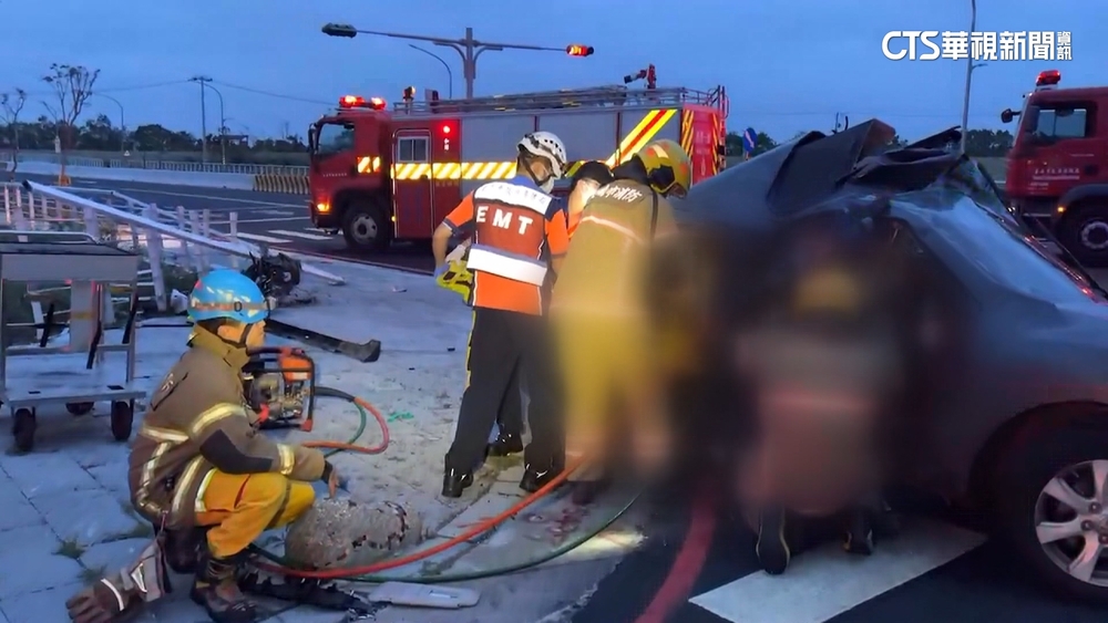 「小犬」台南釀災　漁光島樹倒壓屋　觀浪車自撞1死1傷