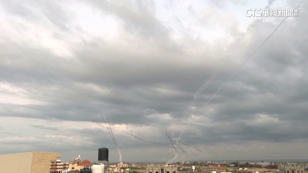 以巴衝突再起　哈瑪斯發射5千枚火箭彈