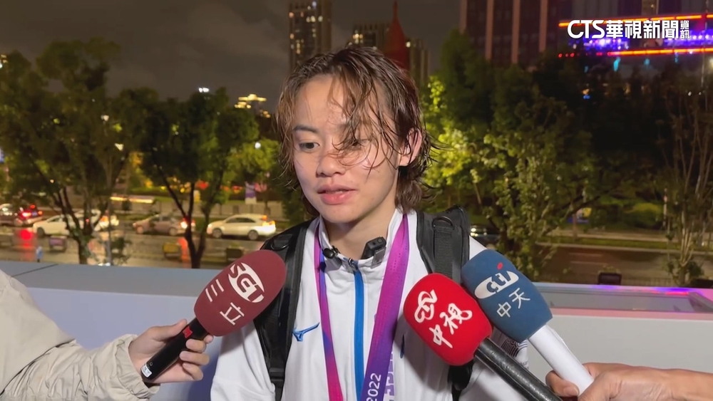 隔9年參加亞運　辜翠萍空手道奪銀.感謝自己堅持