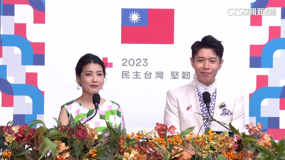 國慶大典4主播扛重任　「編織風禮服」成亮點