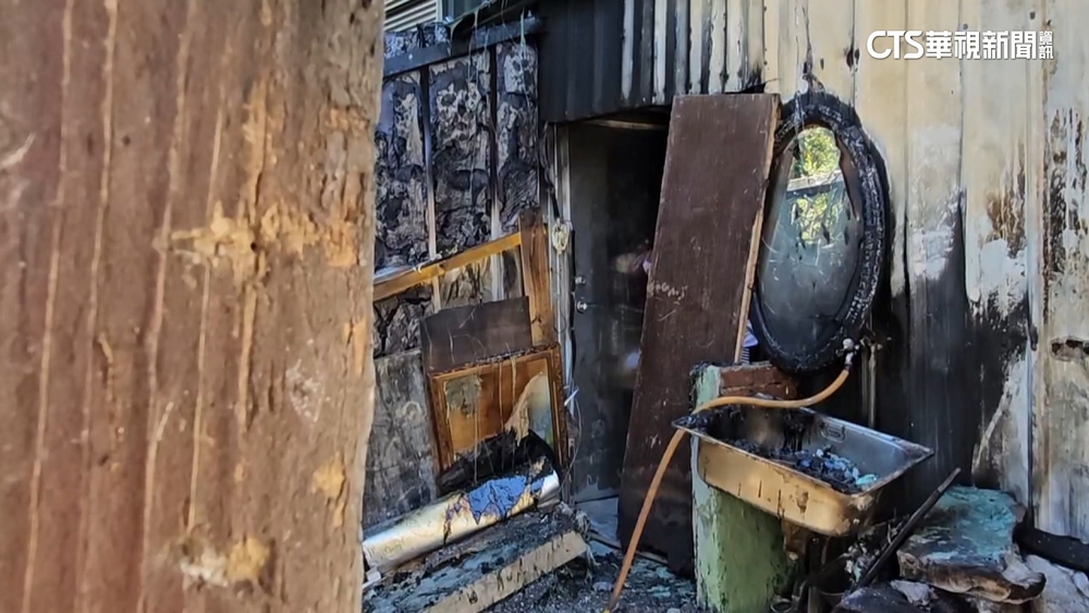 桃園山區無預警停電　童點蠟燭起火　8口逃生