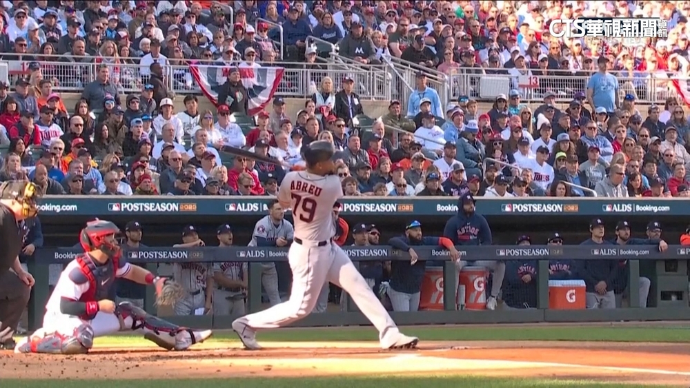 單場4轟9：1擊敗雙城　太空人分區系列賽聽牌