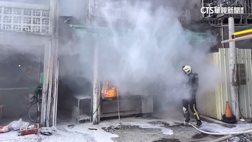 疑瓦斯管老舊　彰化名店「過溝仔肉圓」起火