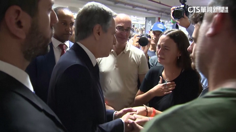 布林肯訪以色列　傳遞美國強烈支持訊息