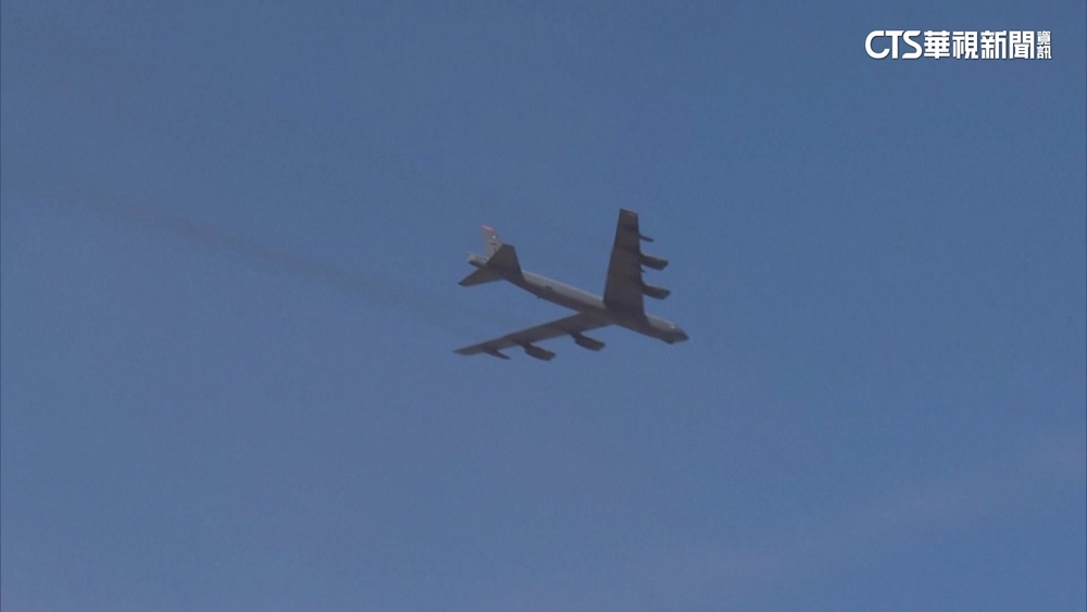 威懾北韓！　美轟炸機B-52首次「落地」南韓