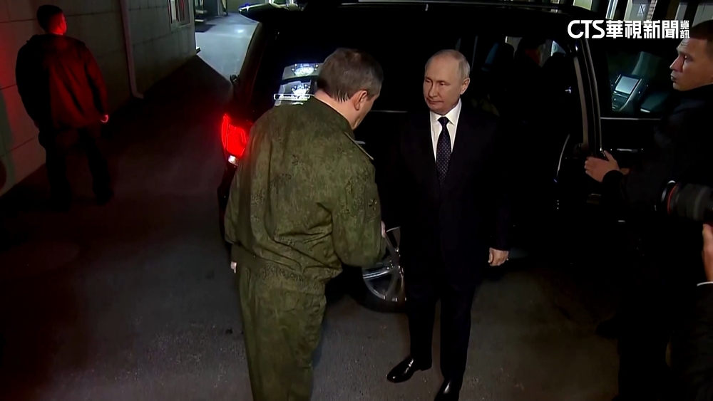 普丁視察俄南軍事總部　聽取侵烏進展報告