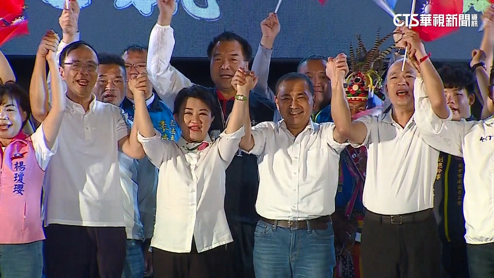 「禿子.漢子.燕子」旋風再起！　台中合體挺侯友宜