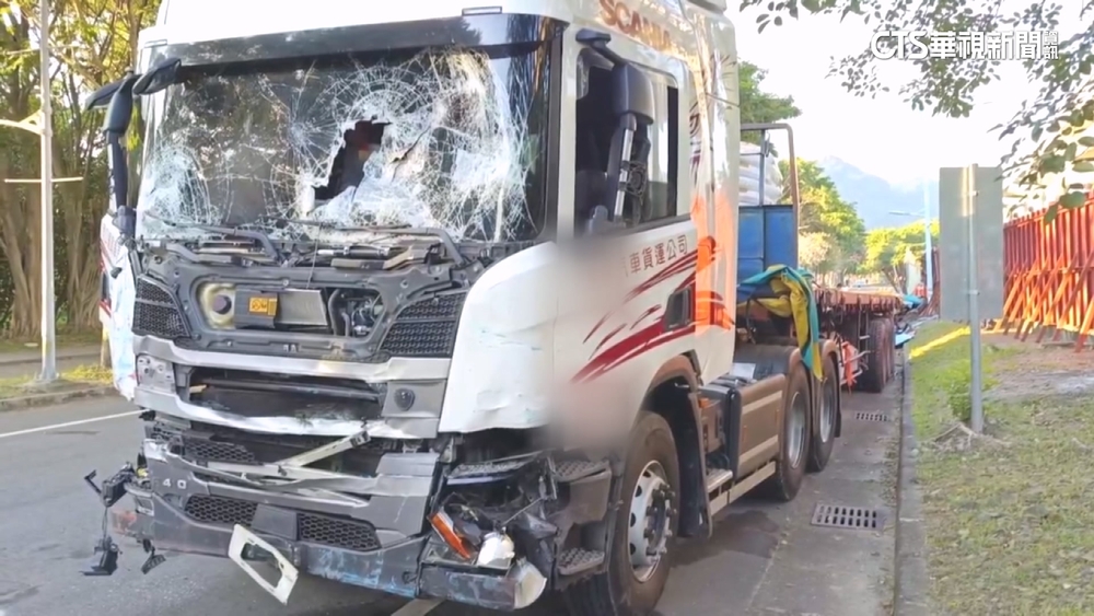 疲勞駕駛釀禍　貨車司機「開進校園」釀一傷