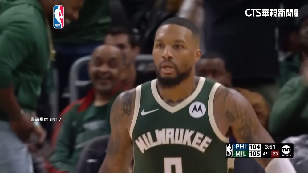 Lillard首秀當關鍵殺手！　公鹿一分險勝76人