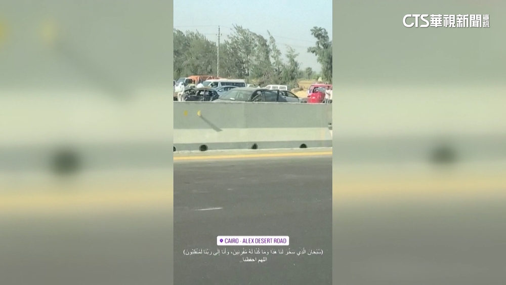 埃及公路車輛漏油起火釀災　造成32死63傷