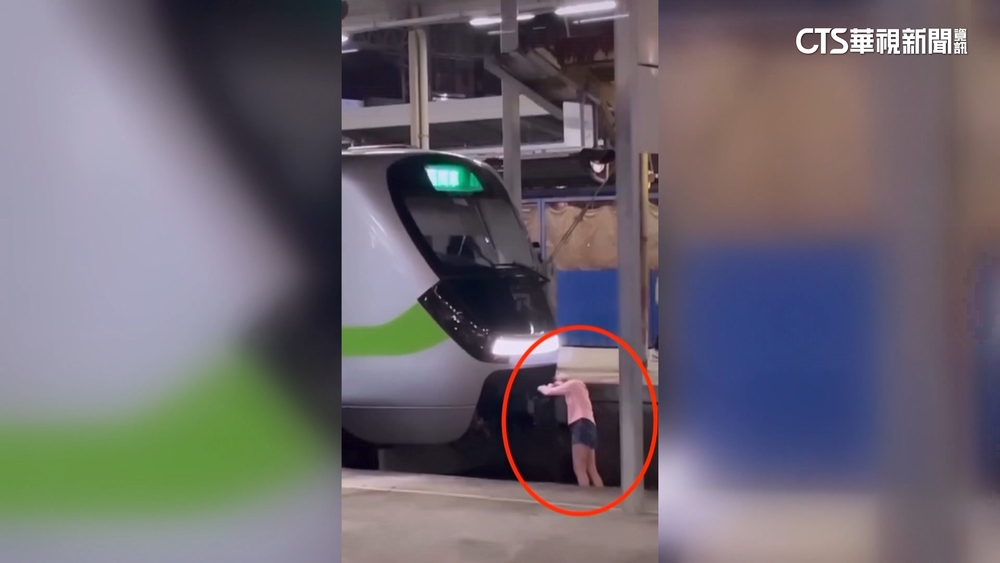 醉女跳下月台肉身擋火車　違鐵路法將裁罰