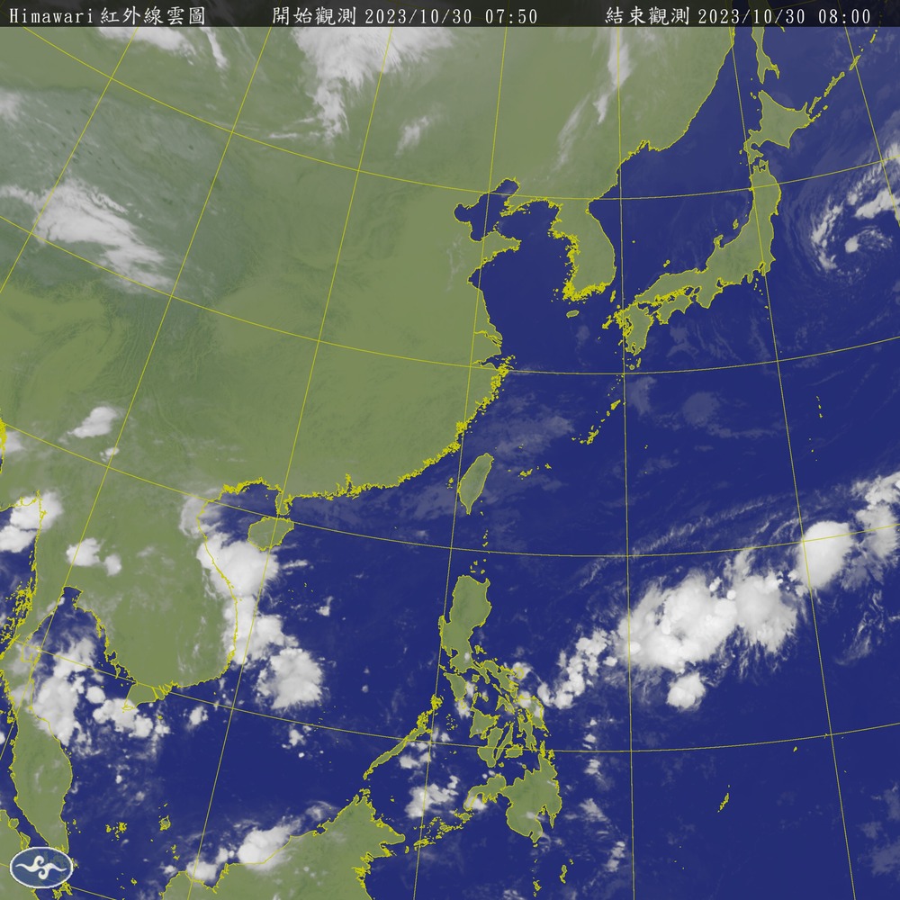 北、東半部氣溫略升！注意日夜溫差 周三秋老虎再現