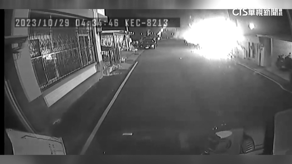 屏東刺青店大火妻死夫重傷　嫌犯縱火畫面曝