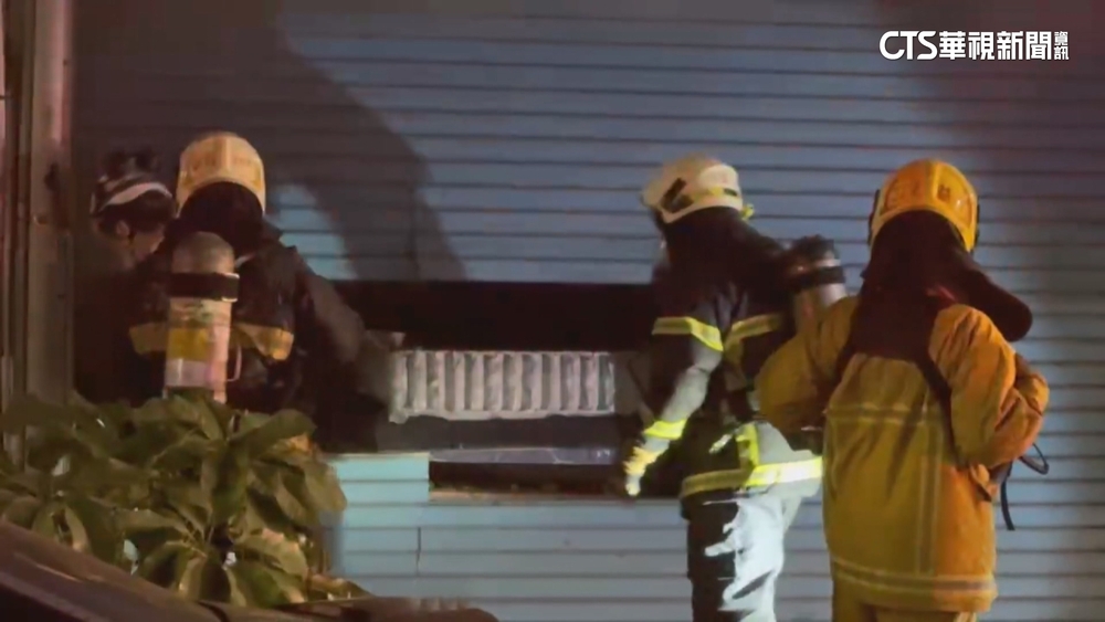 高雄彈簧床工廠深夜大火　幸未釀傷亡