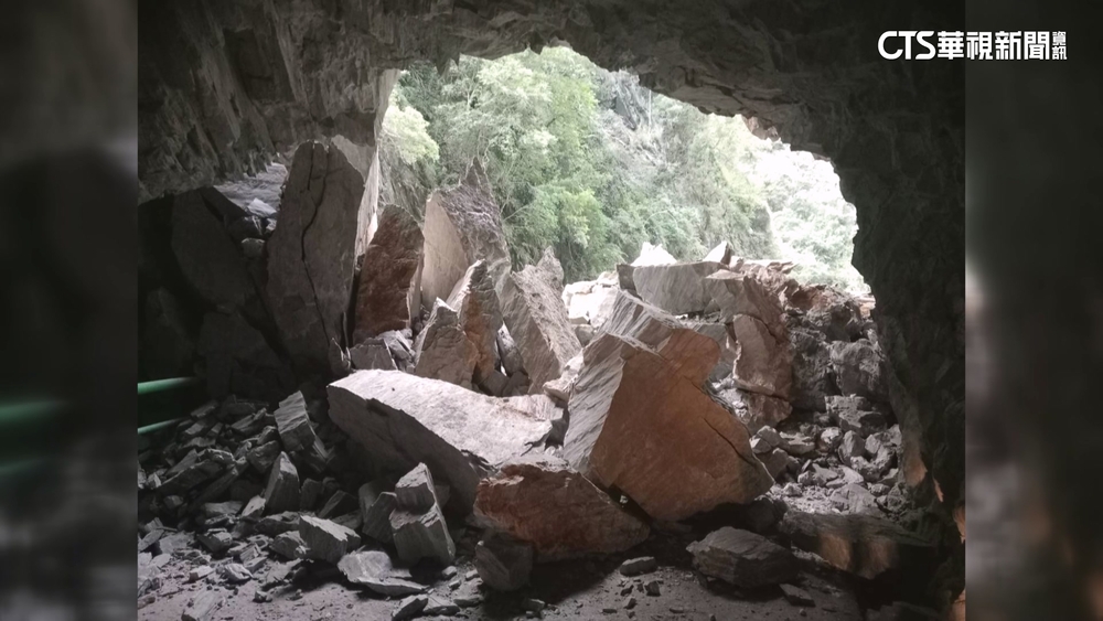 太魯閣白楊步道坍方　巨石崩落！部分步道封閉
