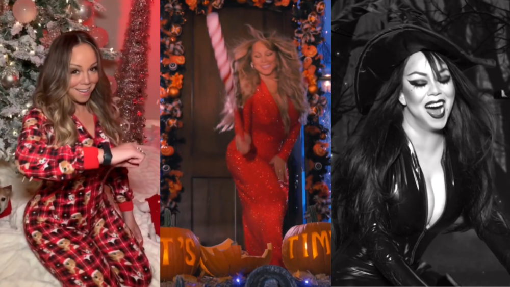 2020、2021、2022年預告 / 圖片翻攝自 mariahcarey IG