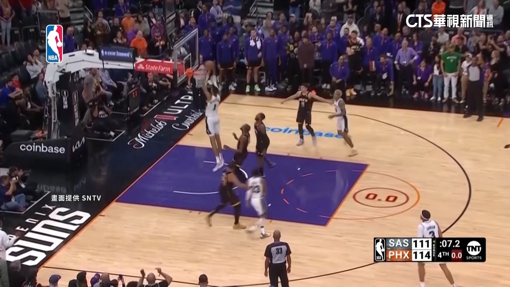 「斑馬」首碰太陽　KD致命失誤　馬刺偷走勝利