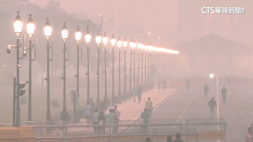 印度霾害嚴重！馬拉松照辦　選手呼吸困難