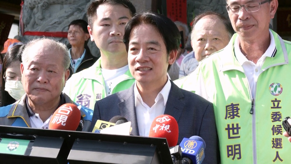 副手人選蕭美琴「優先之上」？賴清德：不分區立委確定後再公布