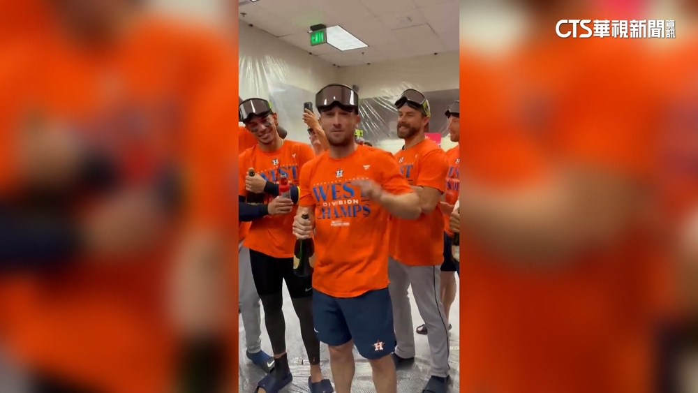 遊騎兵首次封王遊行！　MVP　Seager偷酸太空人嗨翻