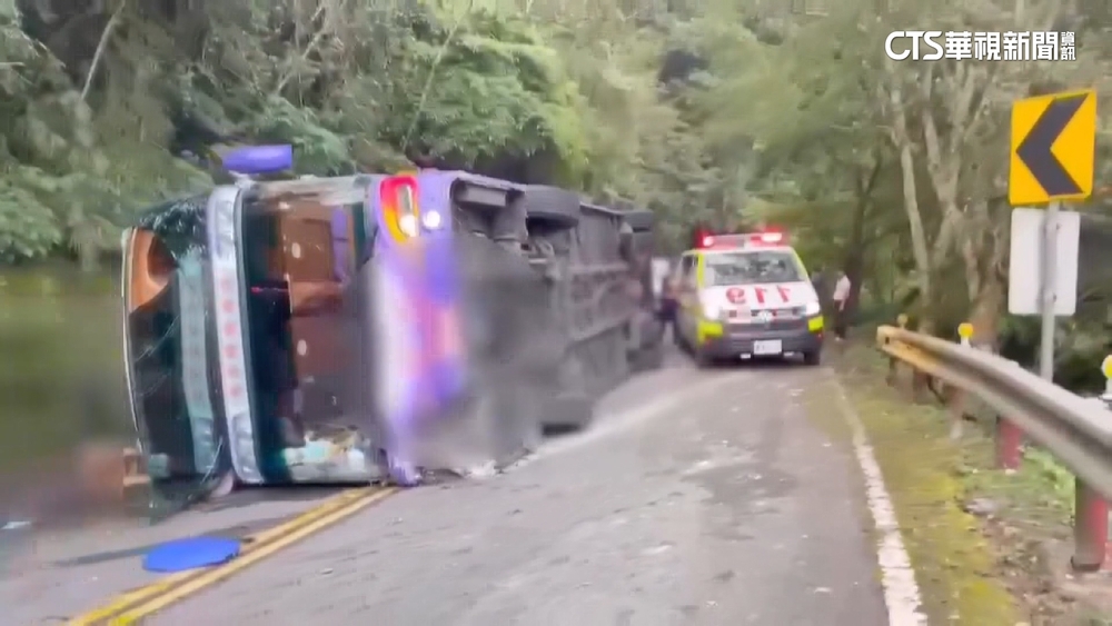 太平山出遊1死38傷疑「剎車失靈」　運安會將追查