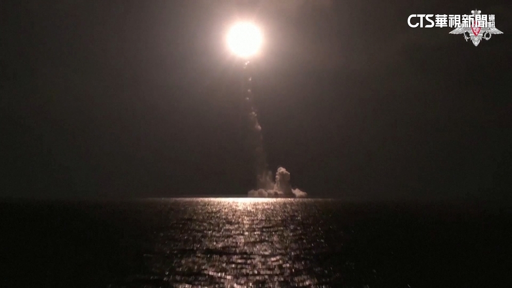 俄國新服役核潛艦　成功試射洲際彈道飛彈