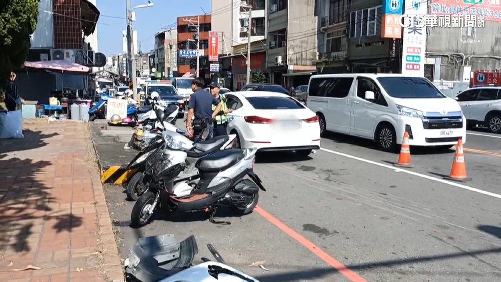 男恍神逆撞3機車騎士　同車友人：駕駛好幾天沒睡