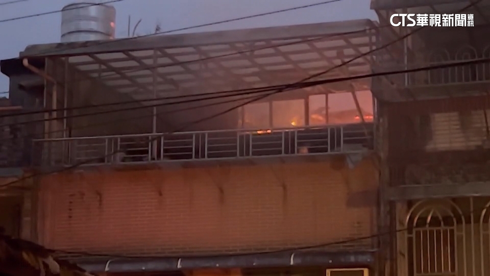 基隆民宅頂樓鴿舍起火　約50隻鴿子全喪命