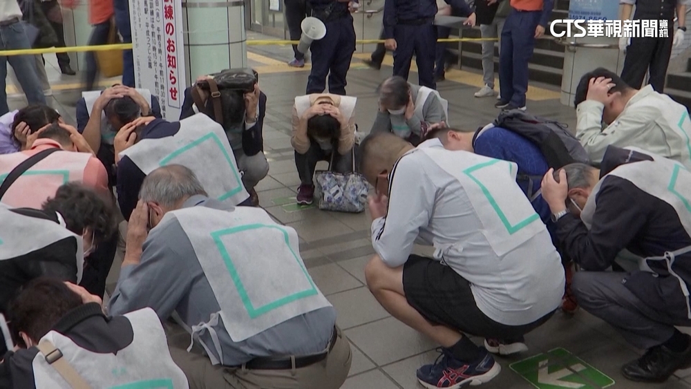 防北韓威脅！　日本各地輪流辦飛彈疏散演習