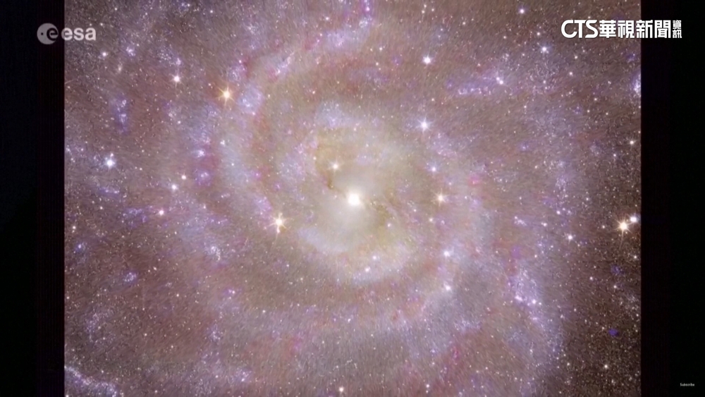 歐洲公布歐幾里得望遠鏡影像　發現「新星系」