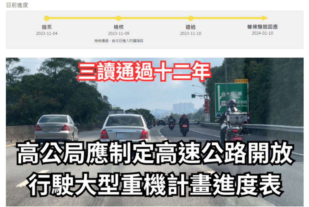 「重機上國道」獲近6千人附議　高公局：暫不研議開放