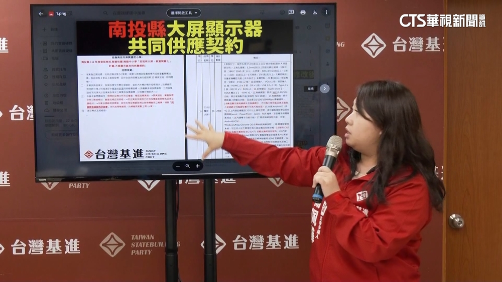 基進控許淑華開資安後門　縣府：網卡無中國製