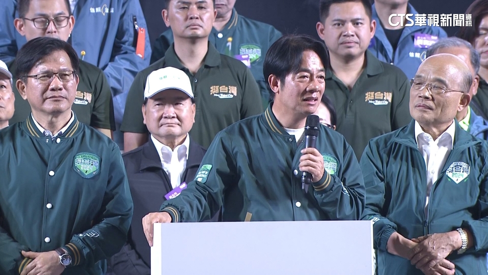 賴清德高雄得票數　邁：以蔡總統109萬為目標