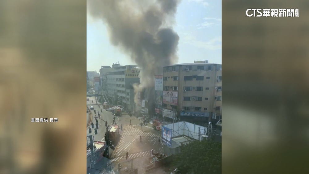 疑理髮店烘毛巾起火　延燒4戶肉粽2店面全燬