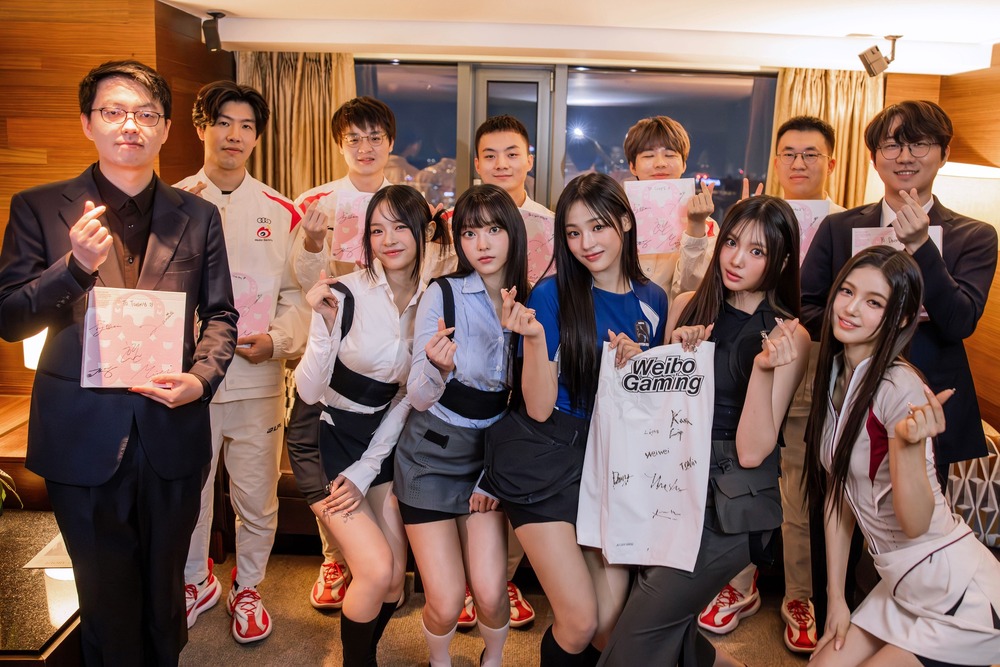 WBG與NewJeans / 圖片翻攝自 LOL Esports 臉書