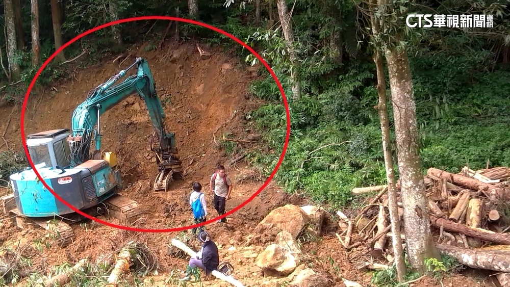 南庄深山綠意變光禿　警「空拍機」抓大範圍濫墾