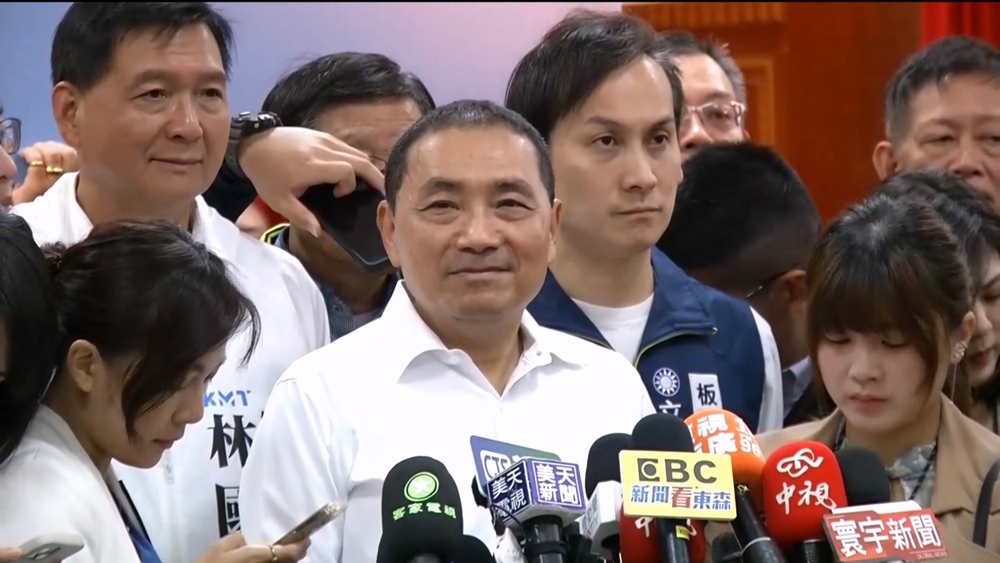 稱「藍白合」在柯文哲一念間 侯友宜喊話：等你到最後一刻