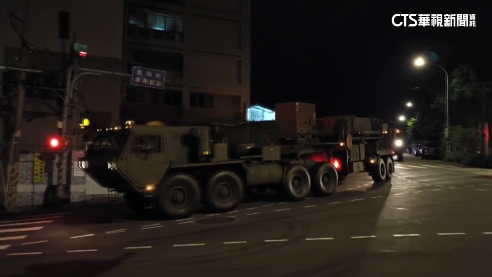 愛國者飛彈「戰術機動」！　深夜現蹤台北市街頭