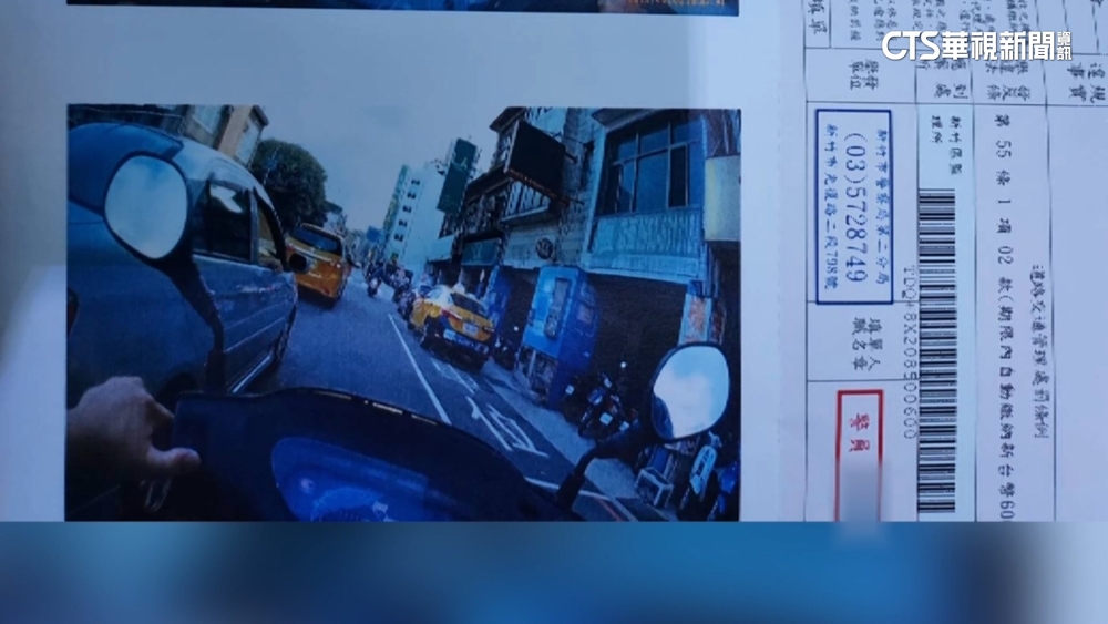 小黃運將收罰單　停「專用格」竟被當公車格舉發