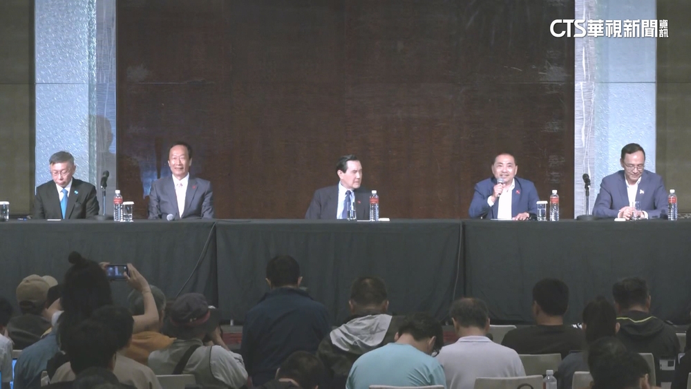 藍白郭會成「分手擂台」　唇槍舌戰不歡而散