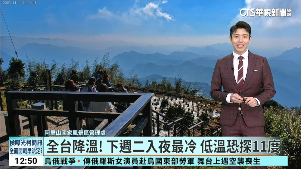 東北季風影響風強浪大　北臺天氣涼南北溫差大