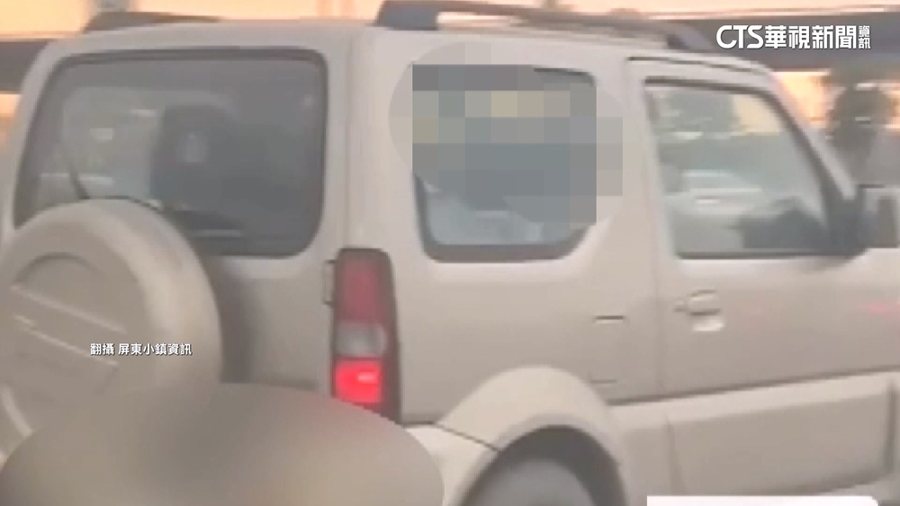 危險！幼童坐駕駛大腿還「摸方向盤」　民眾直擊冒冷汗