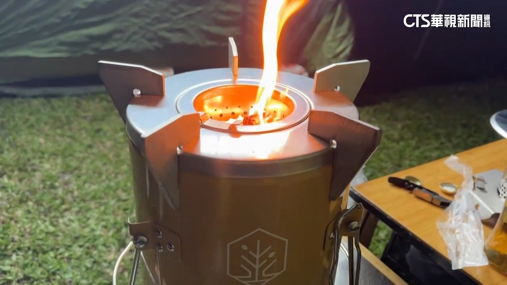 焚火台別帶進帳棚　專家：恐引火.一氧化碳中毒
