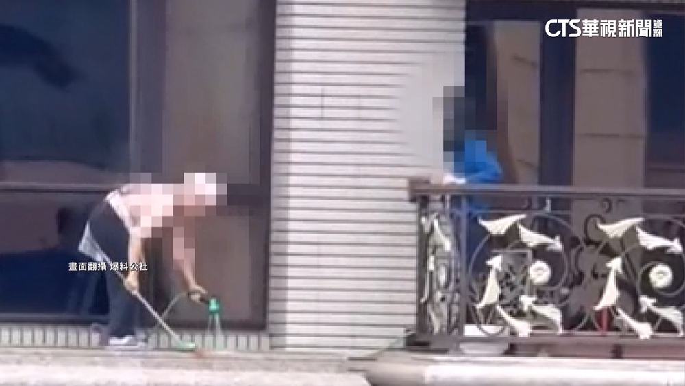 嚇！家政婦站20樓高外牆平台打掃　勞檢處將開罰