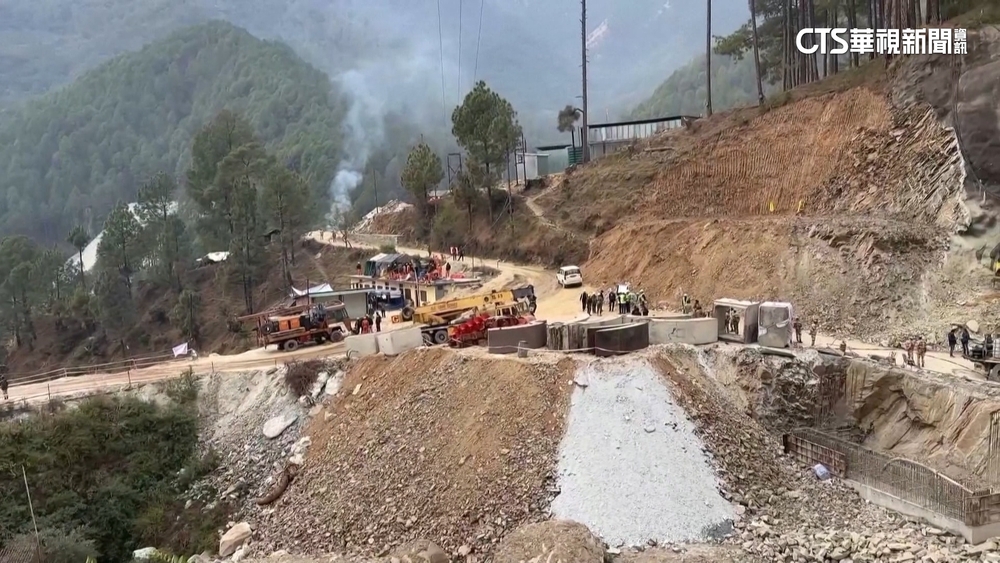 受困17天！　印度隧道坍塌41工人全數獲救